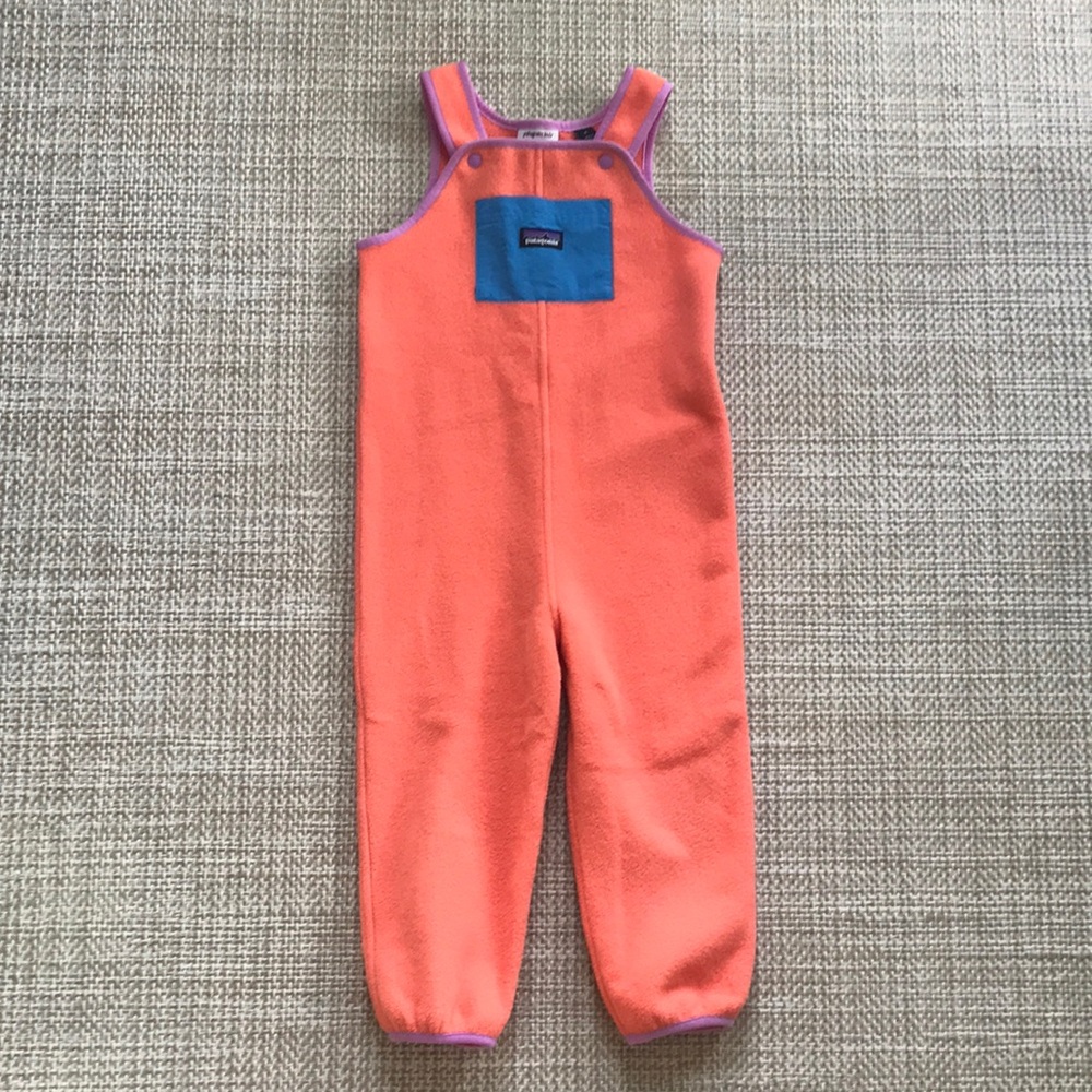 Patagonia Fleece Overalls (size 4T)